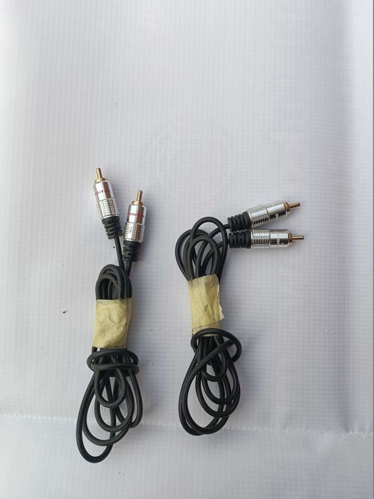 Kabel Przewód AUDIO RCA Cinch pojedynczy 2 szt.
