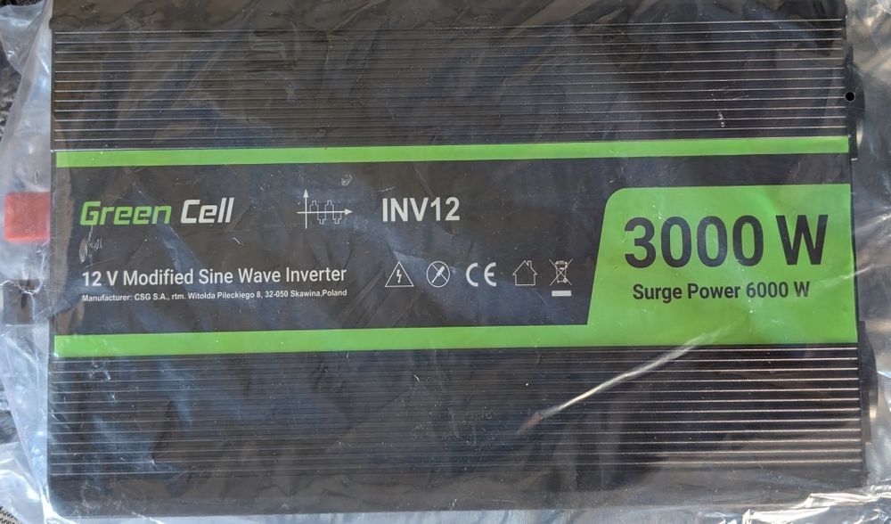 Inversor Greencell 3000W 12v