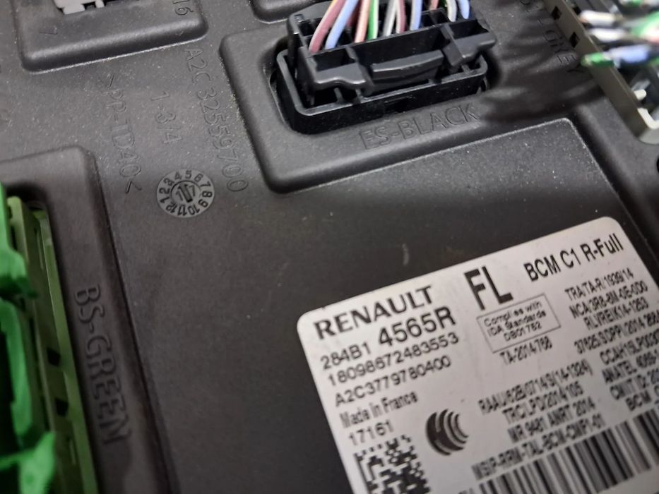 Conjunto kit Imobilizador Centralina BCM chave Renault Megane IV 4