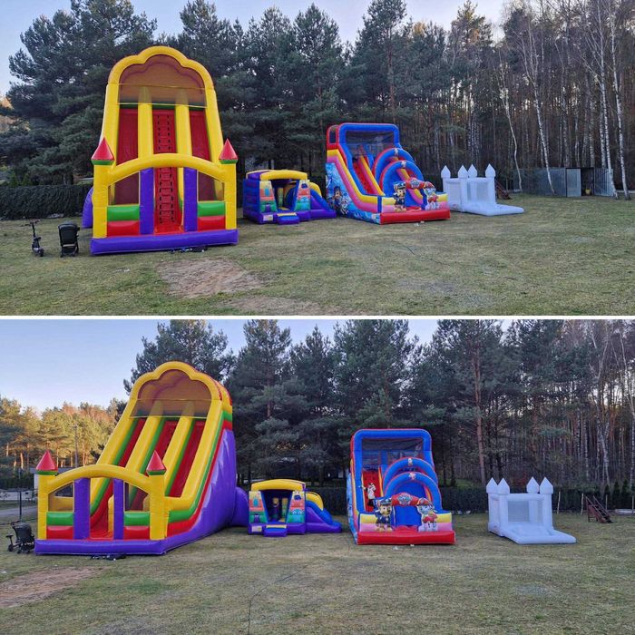 Wynajem Dmuchańców Najwiekszy w regionie + Laser Tag Outdoor