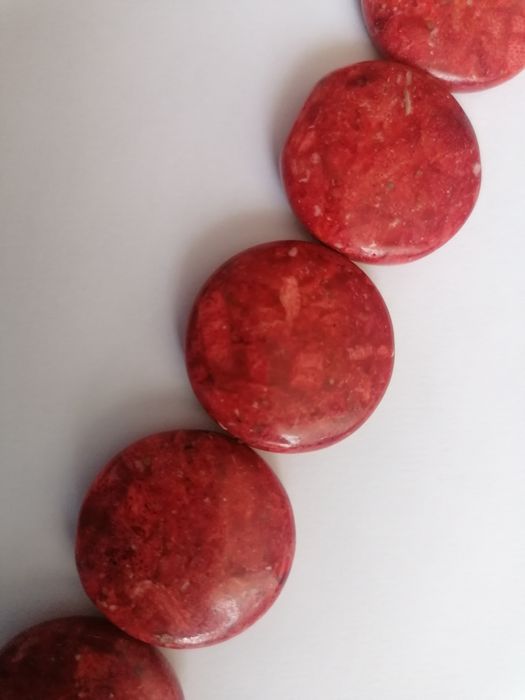 Naszyjnik, korale, duży