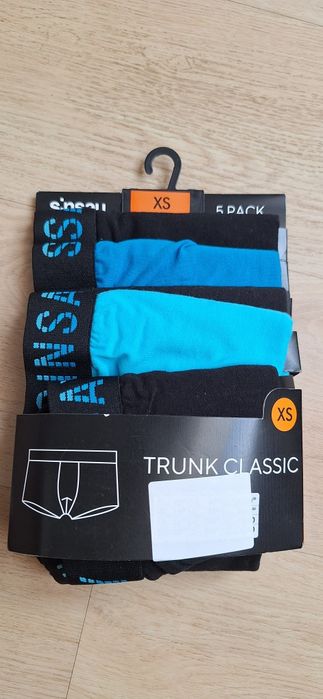 Nowe bokserki Sinsay XS zestaw 5 szt