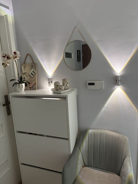 Akumulatorowe lampki led z czujnikiem ruchu