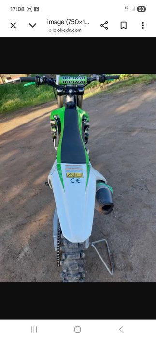 Kawasaki 450 fi ano 2014