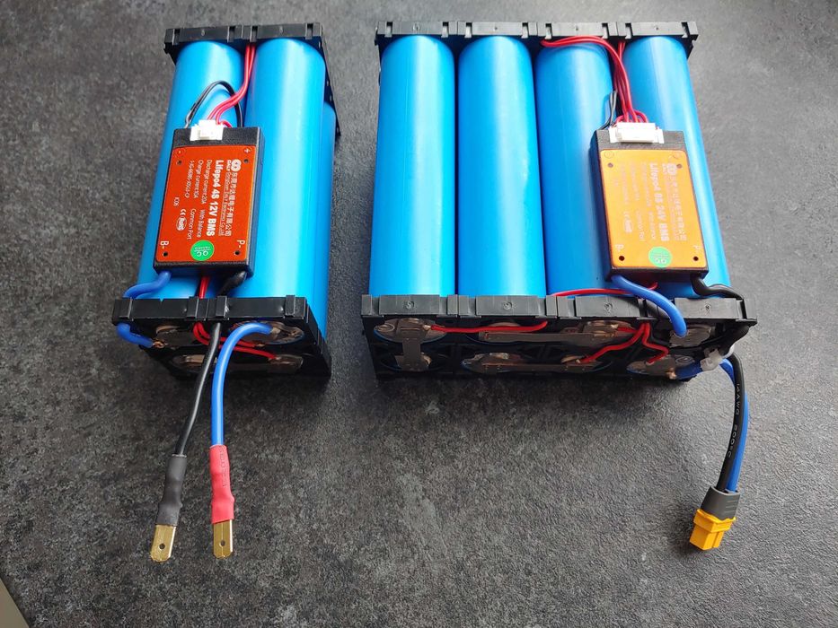 Батарея 40Ah 12V 512Wh EVE C40 20Ah 4S2P LiFePO4 3.2V A-grade