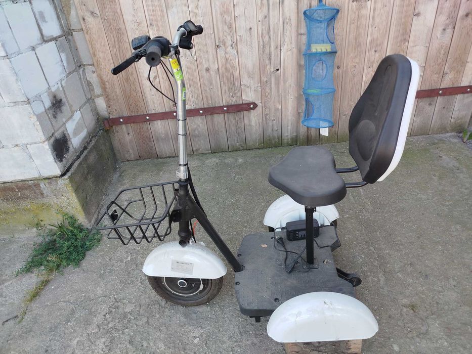 Trójkołowiec, pojazd elektryczny, trajka, skuter-25-km/h