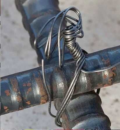 Drut do wiązarki ocynkowany 0,8mm do zbrojenia UNIWERSALNY - 5 rolek !