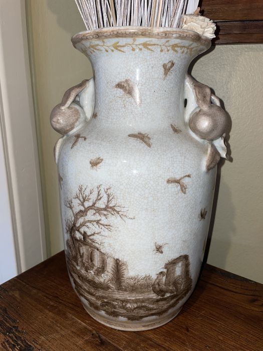 Vaso decorativo em cerâmica