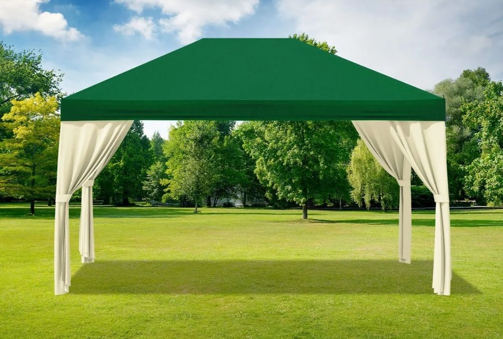 Pavilhão 3x4m Tenda Exterior Jardim Terraço Eventos Toldo Cobertura