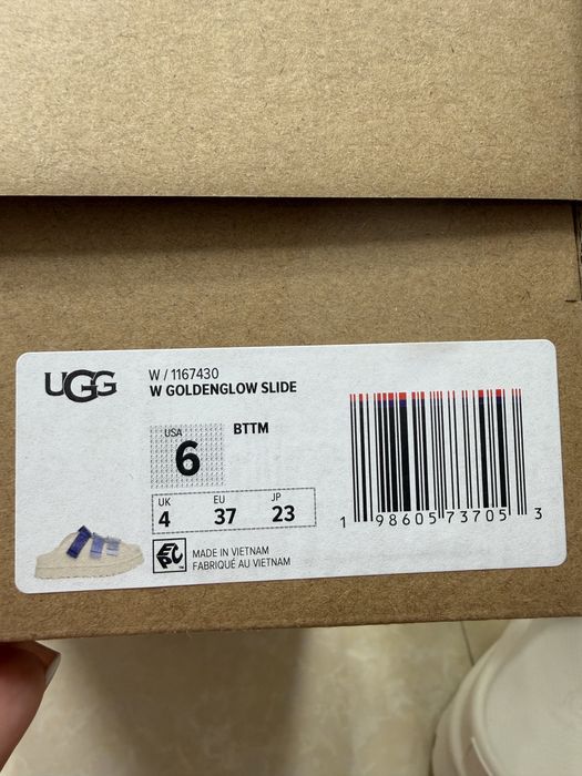 Шльопанці UGG Goldenglow Slide US 6 / EU 37 оригінал !!! жіночі