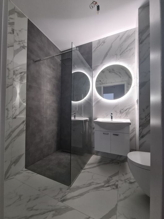 Wykończenia wnętrz, remonty, gładzie i malowanie agregatem, płytki