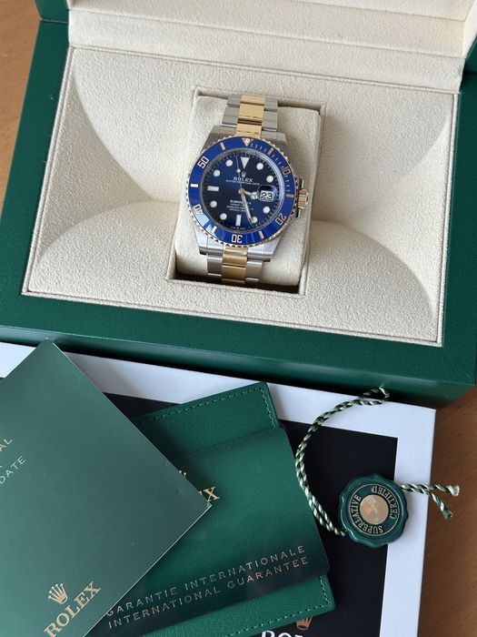 Rolex Submariner 41 aço e ouro 2020
