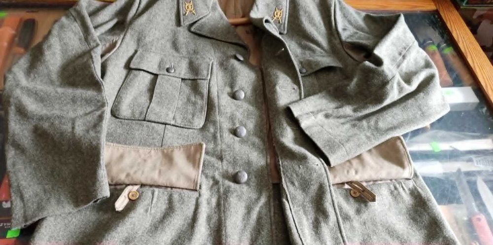 Kurtka Wełniana M/39 Armia Szwecja 1940 R.112 Stan kolekcjonerski / reko