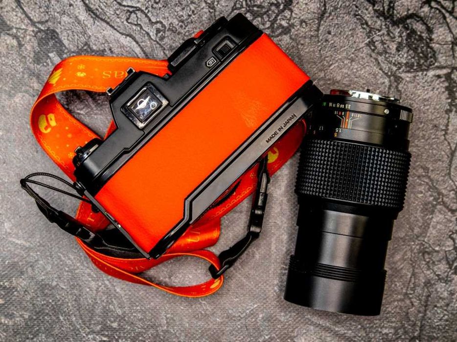 Konica Autoreflex TC + Hexanon AR 50 mm f 1.4 + Hexar 135 mm f3.5