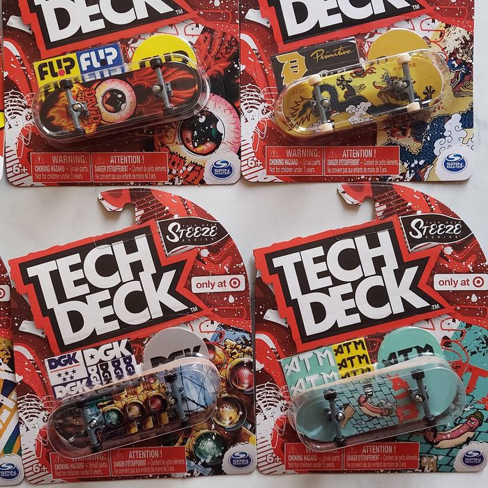 Фінгерборд Tech Deck Steeze 32 мм, Ексклюзивна серія, Кастомний наждак