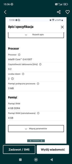 Komputer HP Slimine 260 p136nw Tanio