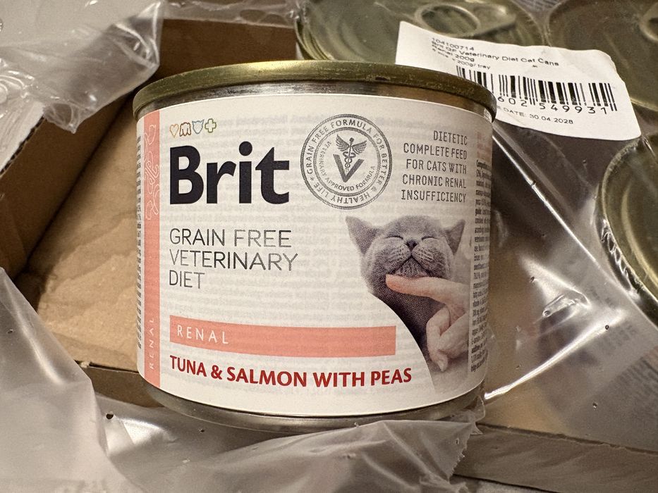 Brit renal kot mokra 200g 10 sztuk