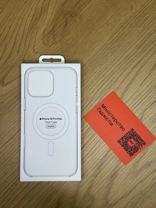 Apple iPhone 16 Pro Max Clear Case MA7F4 оригінальний чохол