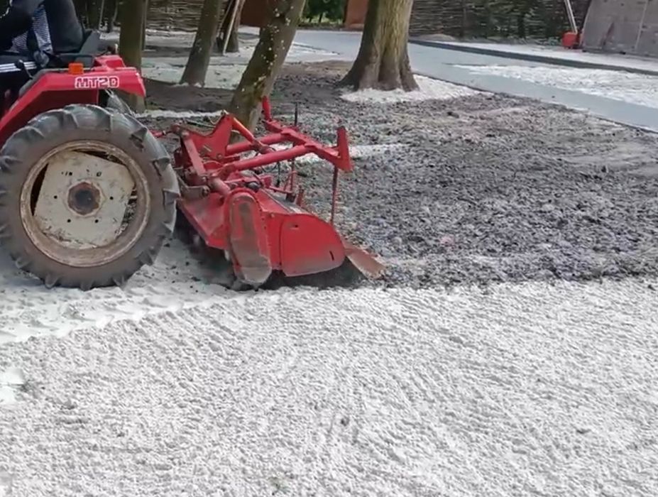 Фрезування ділянки, культивація. передпосівна підготовка землі