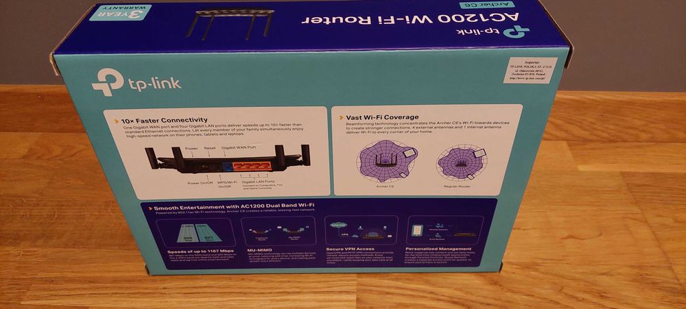 Komplet TP-Link AC1200 + Extender RE300