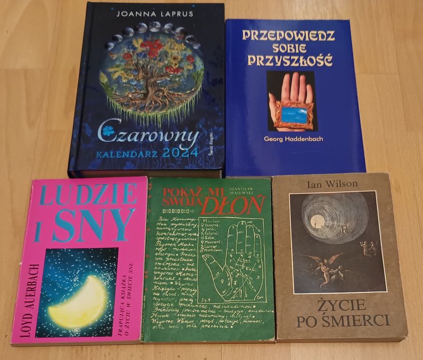 Wróżby/Astrologia/Zestaw książek/Cena za całość
