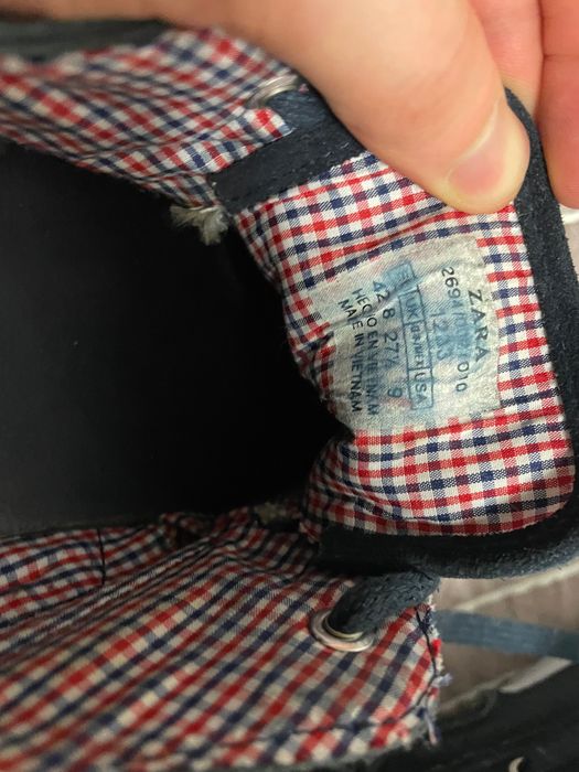 Топсайдеры мужские фирмы Zara 42