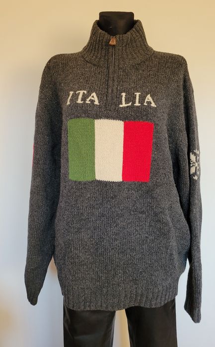 Sweter meski zimowy welna 100 % rozmiar XL