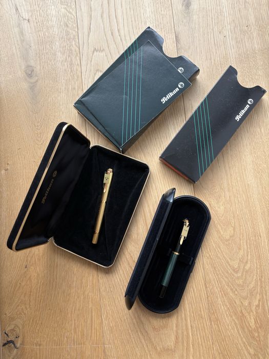 Caneta e esferografica 150 anos Pelikan