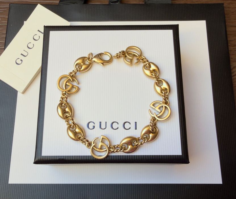 Bransoletka Gucci w kolorze starego złota