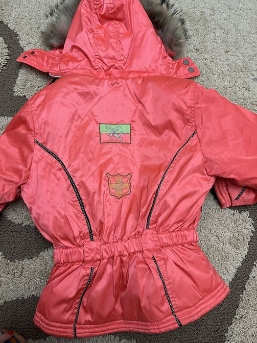 Лижній костюм , штани і курточка для дівчики 122см