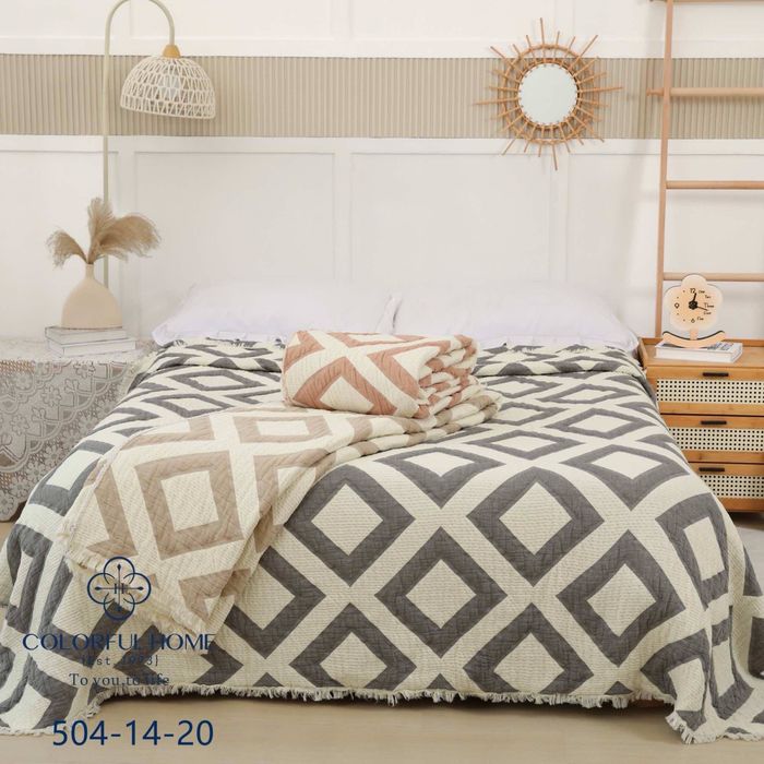 Акція! Муслінове покривало льон муслиновое покрывало муслін ковдра