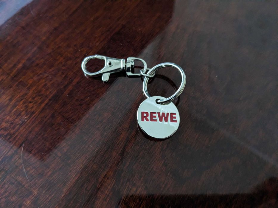 Немецкий брелок REWE редкий