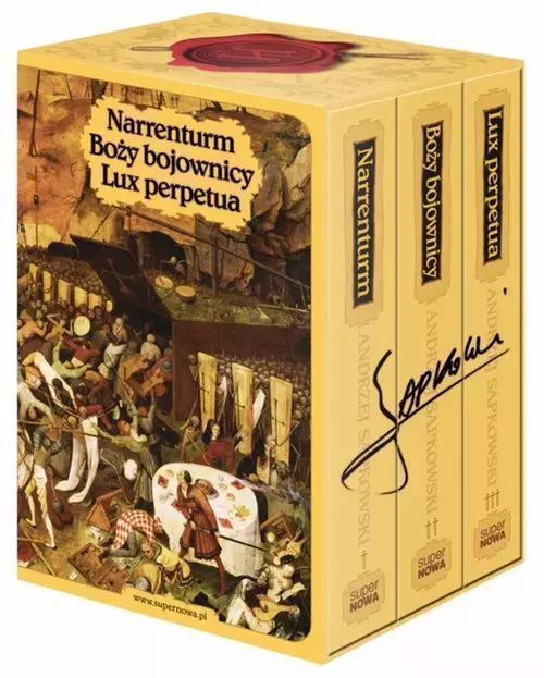 Trylogia Husycka. Tomy 1-3 Andrzej Sapkowski