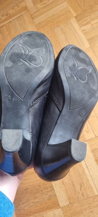 Buty półbuty jesienno wiosenna caprice 37,5 na obcasie