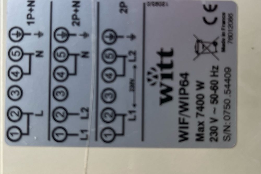 Індукційна поверхня Witt/Electrolux/ врізна 58х52см Made in France