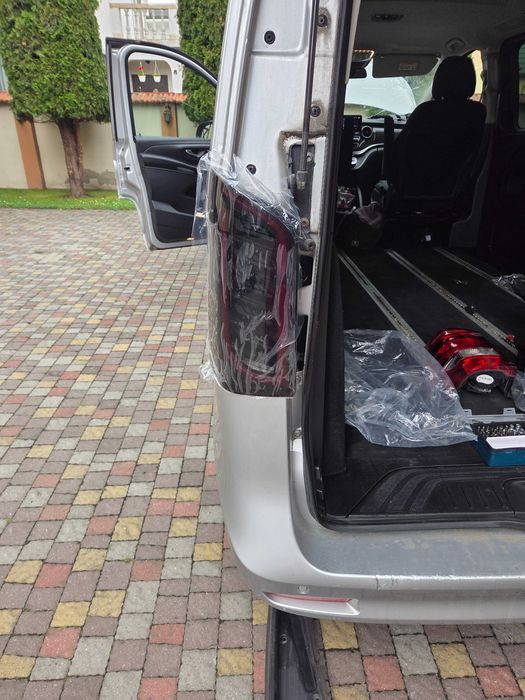 Задні ліхтарі KPL Vland Led Neon Tuning Дим Mercedes Vito V-Class 447 Flap