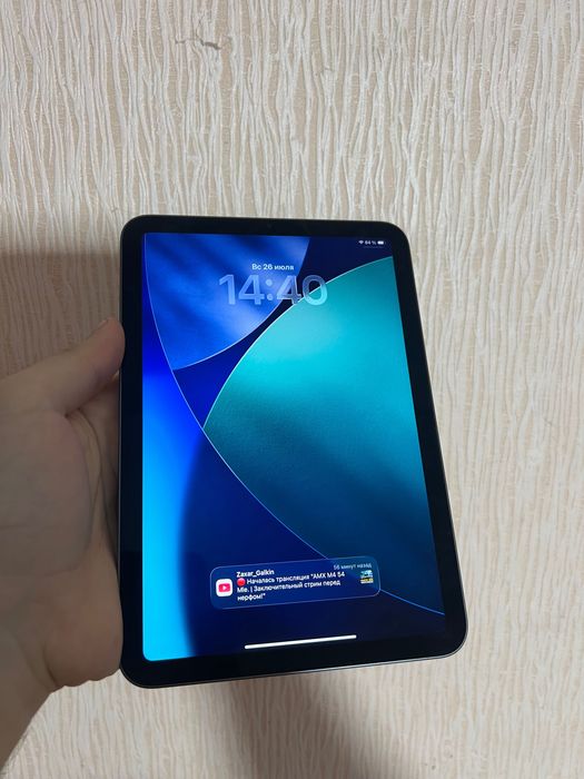iPad 6 mini Айпад мини 6 64 гб как новый 100% аккумулятор
