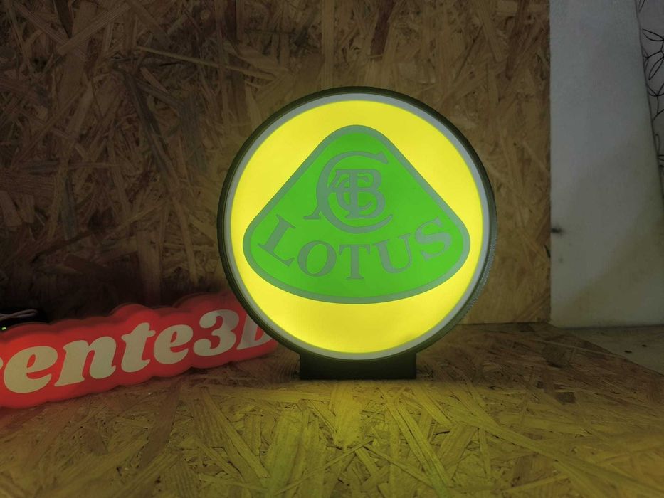 Lightbox Luminaria decorativa Lotus