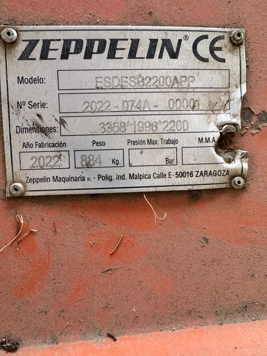 Destroçador ZEPPELIN MONEGROS ESDESB2200APP – super reforçado