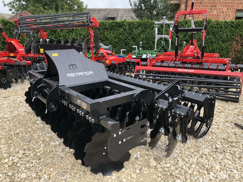 Brona talerzowa talerzówka Metanga MiniBT 1,6 1,8 2,0 2,2 2,5 2,7 3,0m