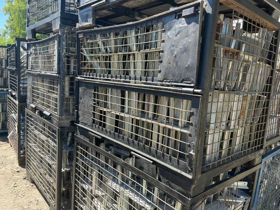 Kosz osiatkowany używany 120x80 kontener Gitterbox