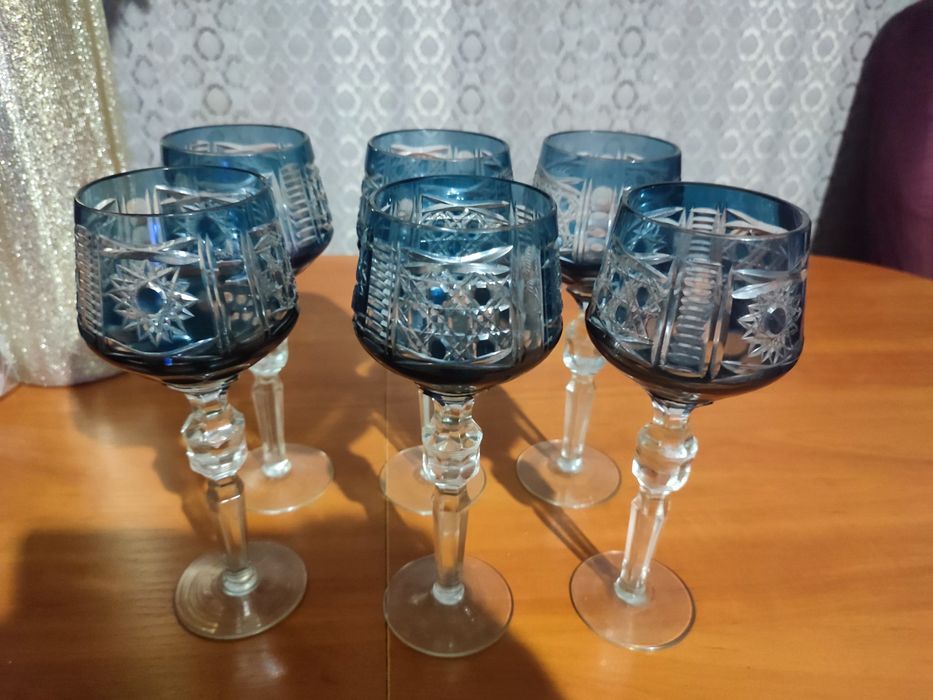 Kieliszki kryształowe Vintage