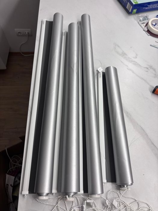 Srebrne rolety czasnarolety.pl 4 szt