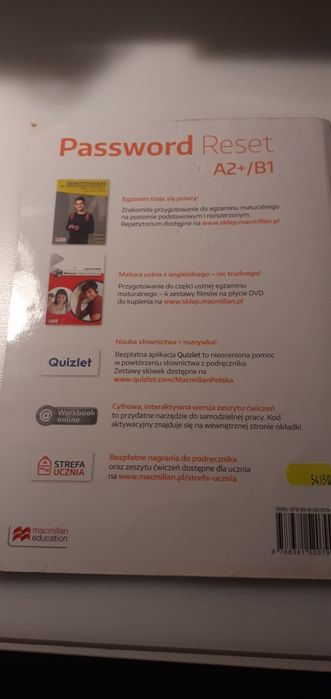 Password Reset A2+/B1 cały komplet