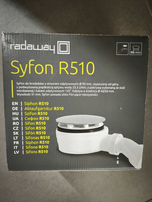 Syfon R510 radaway