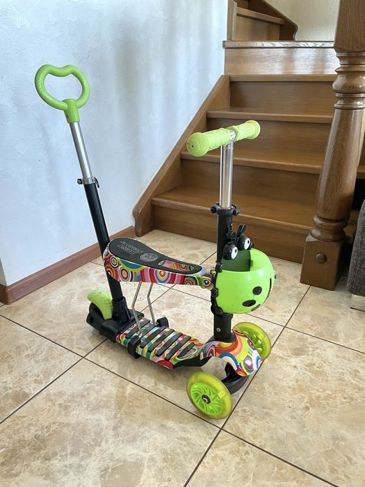 Дитячий самокат 3 в 1