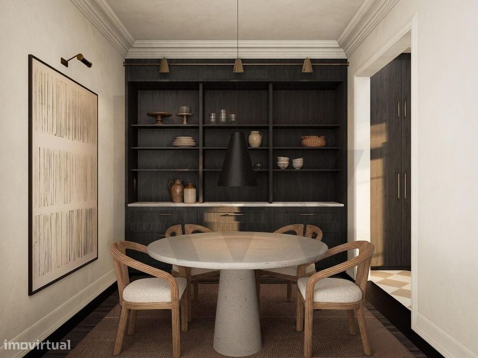 **T2+1 Apartment in Campo de Ourique – Elegance and Comfort in Lisbon**