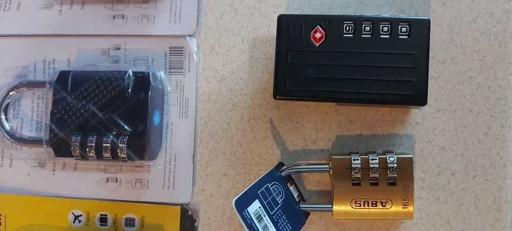 Замки навісні Abus і інші