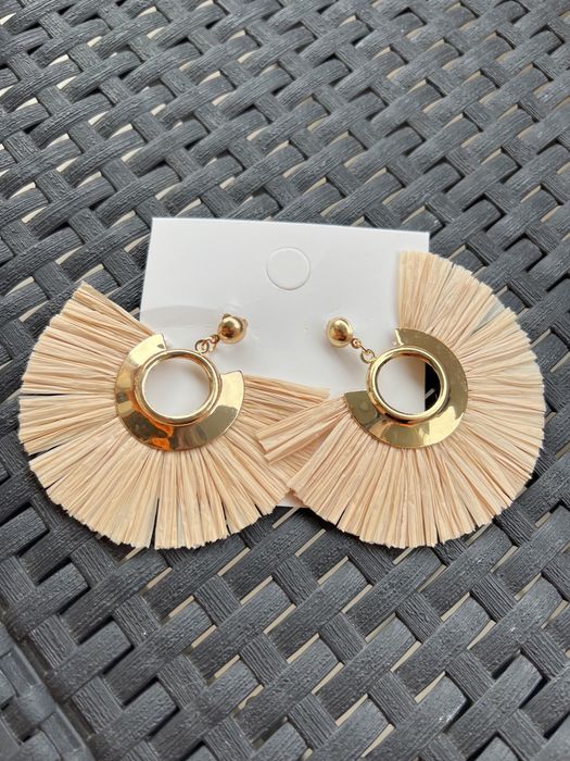 Nowe duże boho kolczyki