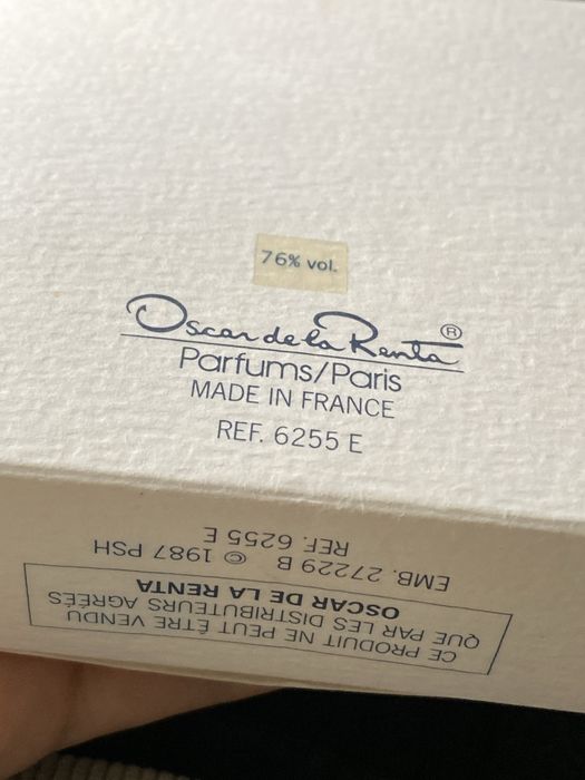 Ruffles Oscar de la Renta esprit de parfum 30ml 1987r.